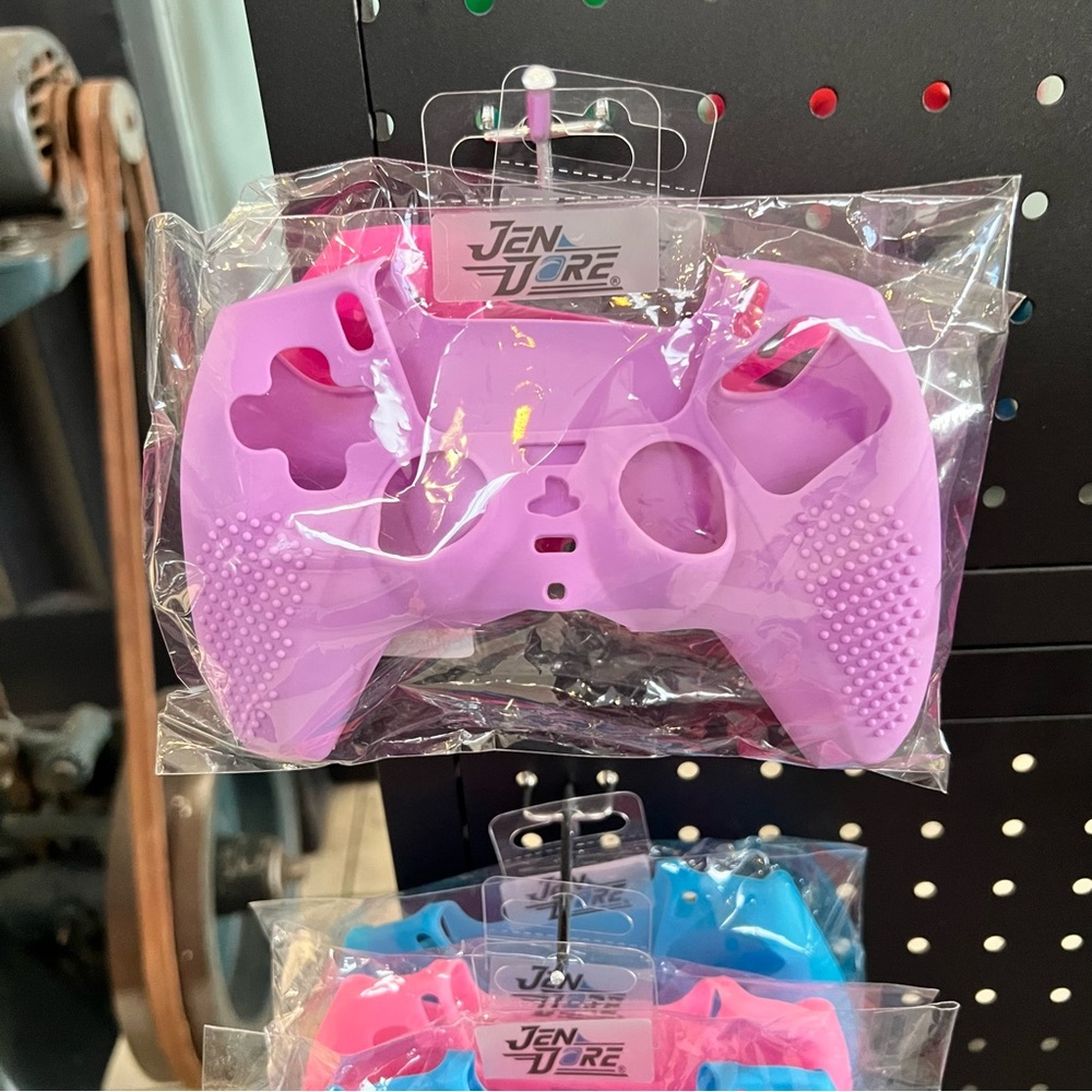 JenDore PS5 Video Game Controller Silicone Cover Shell, PlayStation,